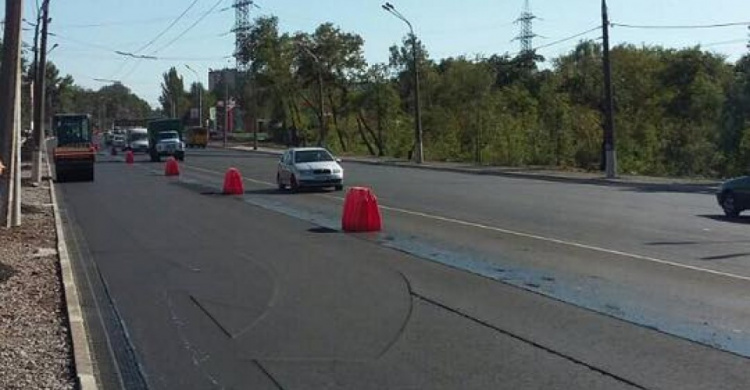 Ремонт дороги на улице Волгоградской в Кривом Роге вышел на финишную прямую (ФОТО)