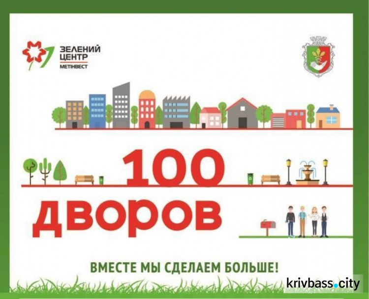 «Сто Дворов»: заявки на благоустройство подали 132 двора Кривого Рога (ФОТО)
