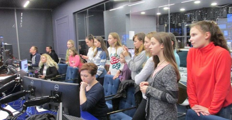 Юные журналисты из Кривого Рога навестили своих столичных коллег (ФОТО)