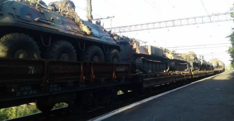 17-я танковая вернулась из зоны АТО домой – в Кривой Рог (ФОТО)