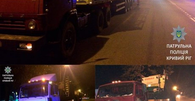 Вниманию водителей: в Кривом Роге полиция усиливает контроль за перевозчиками грузов