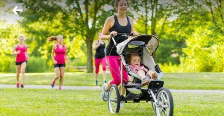 В криворожском парке для  молодых мамочек проведут забег с колясками