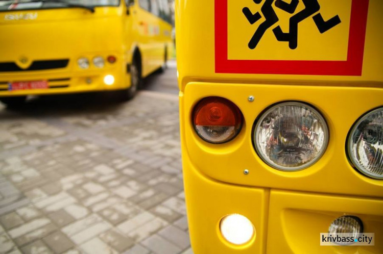 В школу с комфортом: школьникам Криворожского района будут переданы новые автобусы с подогревом (ФОТО, ВИДЕО)