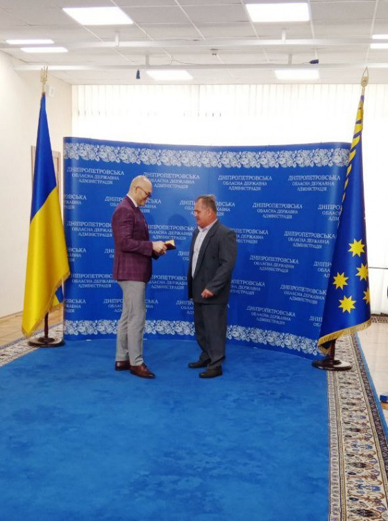 Криворіжець отримав звання «Заслужений працівник промисловості України»