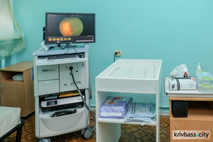 Криворожане смогут обследовать зрение новорожденных (ФОТО)