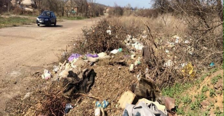 В Покровском районе Кривого Рога ликвидировали свалку(ФОТО)