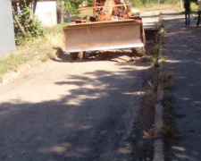 Фотофакт: в Кривом Роге заасфальтировали две внутриквартальных дороги