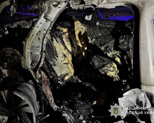 У Кривому Розі спалили автомобіль: поліцейські вийшли на підозрюваного