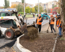 У Кривому Розі оновлюють вулицю Олексія Резніченка: які роботи вже виконали та коли планують завершити