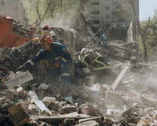 Найжорстокіший ракетний удар, фото ДСНС України