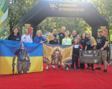 «Шаную Воїнів, біжу за Героїв»: у Кривому Розі ветерани Титани UA долучилися до забігу памʼяті