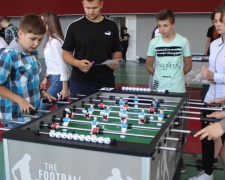 В Кривом Роге в школах будут проводиться уникальные турниры по настольному футболу (фото)