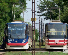 Зміна руху трамваїв №1, №3 та №4: у Кривому Розі проведуть ремонт колій