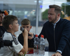 Зустріч з вболівальниками, фото пресслужби ФК «Кривбас»