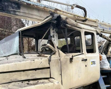 Вибухнув автомобіль, фото пресслужби ДТЕК