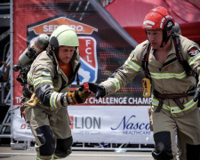 Українські рятувальники на змаганнях, фото ДСНС України