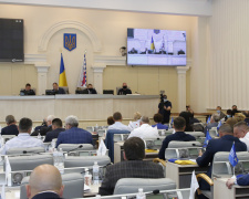 Фото Миколи Лукашука, сесія облради 