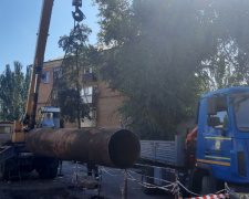 Ремонт тепломереж - фото АТ "Криворізька теплоцентраль"