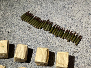 Вихідними криворізькі гвардійці виявили у громадян російський бронежилет та більше 300 патронів