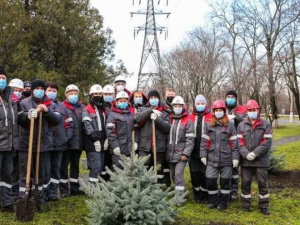 Новогодняя экоакция Ингулецкого ГОКа