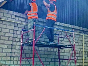 Подарок Нацполиции: в Глееватке капитально  отремонтируют админздание полицейского офицера