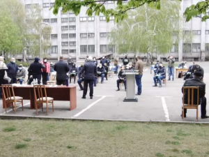 Стоп-кадр із онлайн-трансляції 59 сесії Криворізької міської ради 