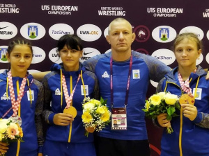 Криворізькі спортсменки стали призерками на чемпіонаті Європи з вільної боротьби