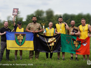 Сила, витривалість і командний дух: бійці 17-ї ОВМБр з Кривого Рогу стали переможцями військових змагань