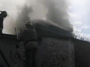 Стоп-кадр видео пресс-службы ГСЧС Кривого Рога