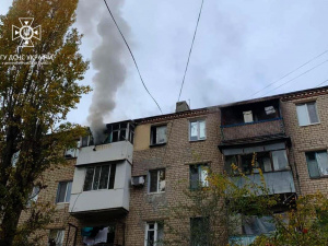 Зранку у Кривому Розі рятувальники ліквідували пожежу в квартирі