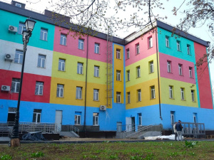 Ремонт дитячого відділення інфекційної лікарні, фото управління преси Криворізького міськвиконкому 