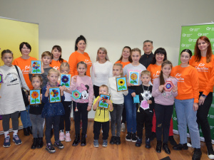 Арт-терапія для дітей-переселенців: у Кривому Розі провели творчі майстерні