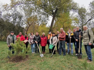 На 150 зелених насаджень більше: у парку імені Ф. Мершавцева висадили дерева