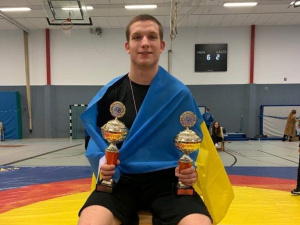 Криворізький спортсмен виборов «золото» на турнірі з вільної боротьби у Німеччині