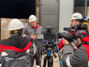 Генеральний директор Групи Метінвест Юрій Риженков сьогодні відвідав підприємства у Кривому Розі