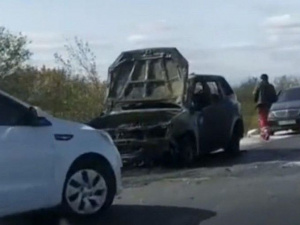 Фото очевидцев происшествия