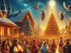 Ілюстрація Різдво - фото з відкритих джерел