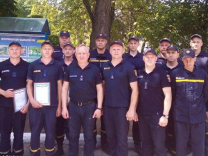 Рятувальників із Криворізького району нагородили за сумлінну працю