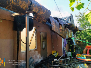 У Кривому Розі сталася пожежа у житловому будинку