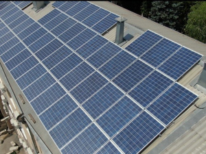 Впровадження сонячних батарей, фото управління преси Криворізького міськвиконкому 