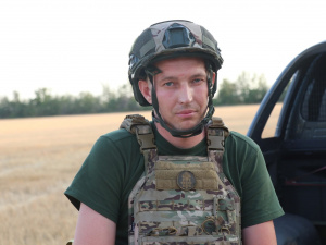 Кулеметчик Роман, фото пресслужби Криворізької бригади Нацгвардії