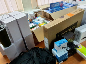 Криворізька РВА передала військовим необхідні гаджети