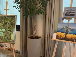 Легендарну картину «Русскій воєнний корабль, іди …» продали на благодійному аукціоні на користь ЗСУ