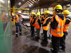 Метінвест інвестує в молодь: українські студенти пройшли програму міжнародного стажування Steel Force