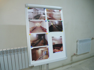 Облаштування укриттів, фото управління преси Криворізького міськвиконкому 