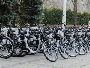 Електровелосипеди, фото пресслужби Дніпропетровської ОВА