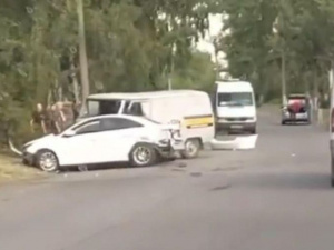 Фото очевидцев происшествия