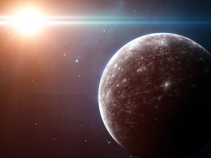 Меркурій та Сонце, компʼютерна графіка - фото з відкритих джерел