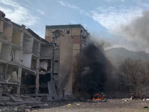 Ракетний обстріл Кривого Рогу 29 березня, фото з відкритих джерел 