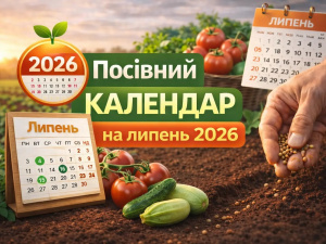 Місячний календар дачника на липень 2026 року - фото з відкритих джерел